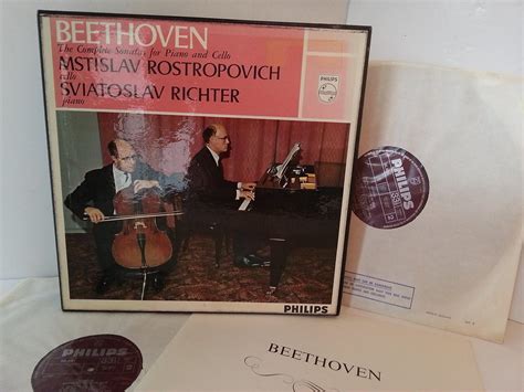 Beethoven Mstislav Rostropovich Sviatoslav Richter The Complete