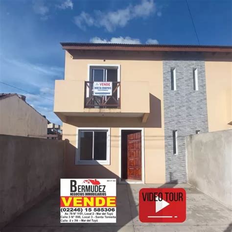 Venta Duplex Al Frente A Estrenar A Metros Del Mar Calle 1 Entre 82