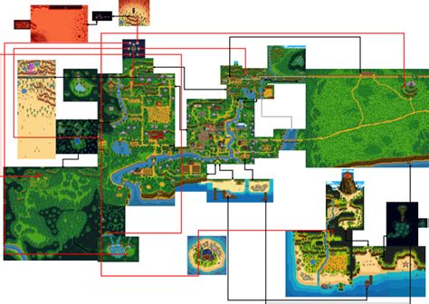 The Full Map of Stardew Valley Expanded as of version 1.14.14 (with Grandpa's Farm). : r ...