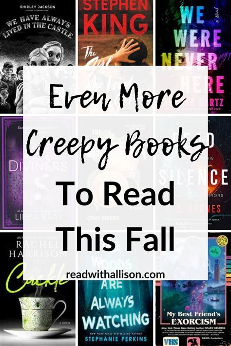 Even More Creepy Books To Read This Fall - Read With Allison