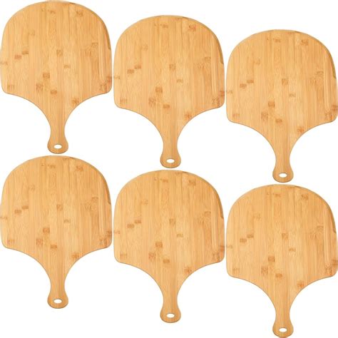 Amazon Norme 6 Pcs Bamboo Pizza Peel Pizza Paddle Wooden Pizza