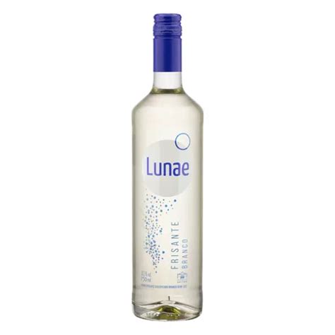 Vinho Brasileiro Branco Frisante Demi Sec Lunae Serra Ga Cha Garrafa