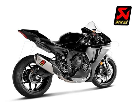 S Y R Aplt Scarico Completo Akrapovic Racing Line Titanio Yamaha R