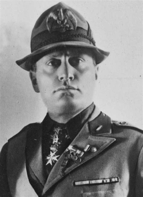 World War Ii Photo Benito Mussolini