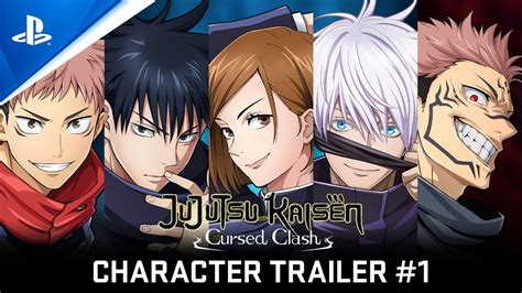 Trailer De Jujutsu Kaisen Cursed Clash Mostra Protagonistas