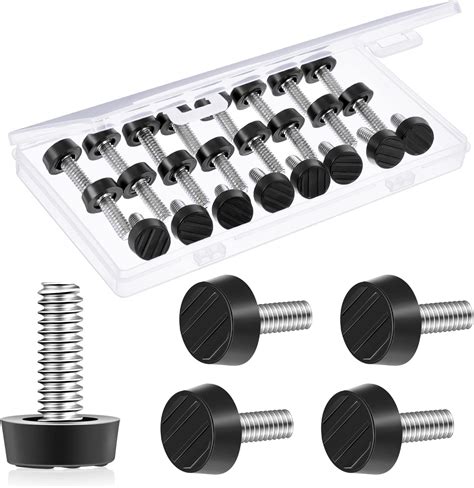 Amazon POTRAS 20Pcs Adjustable Furniture Levelers Screw M8 Thread