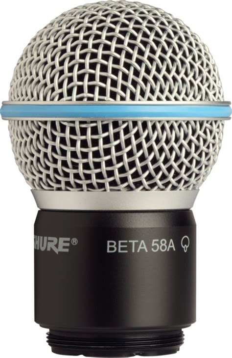 Shure Rpw118 Wireless Beta 58a Cartridge Assembly And Grille Rpw118