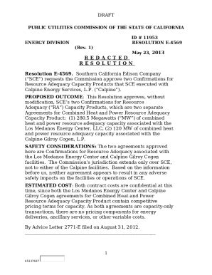 Southern California Edison S Sce S Two Confirmations Docs Cpuc