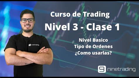 Curso De Trading Nivel Basico Nivel Clase Tipo De Ordenes Y