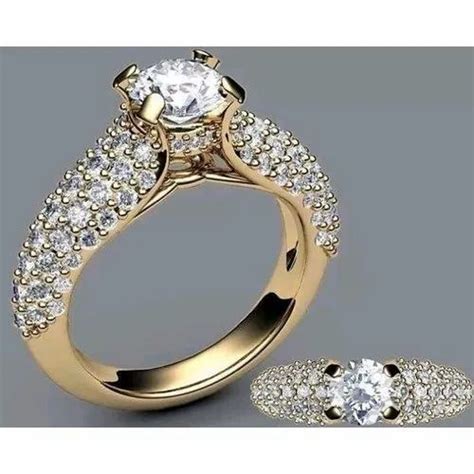 Women's Wedding Astrological Solitaire Diamond Rings at Rs 75000 in Mumbai