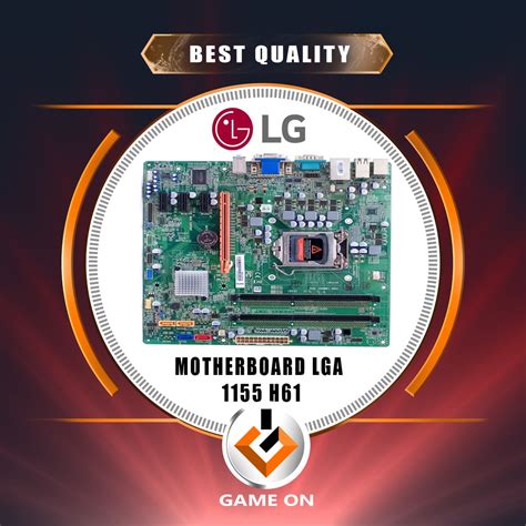 Jual Motherboard Intel LGA 1155 H61 LG Gen 3 Shopee Indonesia