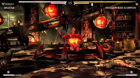 Mkx Invasion Boss Scorpion Youtube