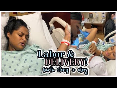 BIRTH VLOG Unexpected INDUCED LABOR And DELIVERY RAW REAL