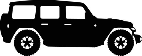 Side view car silhouette illustration 44186606 Vector Art at Vecteezy