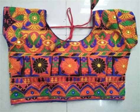 Multicolor Cotton Kutch Work Blouse At Rs 350 Piece In Ahmedabad Id