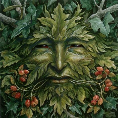 Green Man Luomo Verde Guardiano Dei Boschi Terre Celtiche Blog