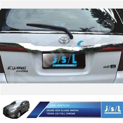 Jual JSL List Bagasi Belakang Grand Kijang Innova Trunk Lid Patch