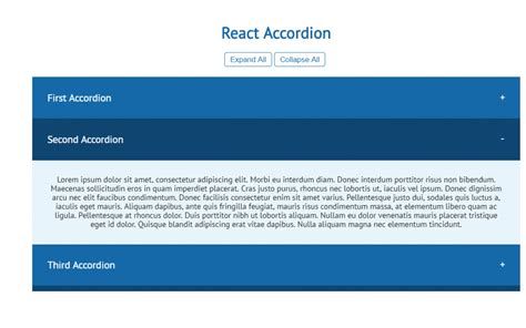 React Collapse Component Examples Onaircode