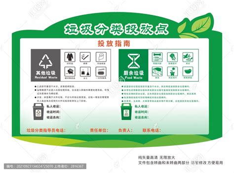 垃圾分类投放点公示栏背景底纹设计素材设计模板汇图网