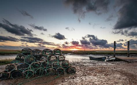 Brancaster Staithe Sunset Photograph by David Powley | Pixels