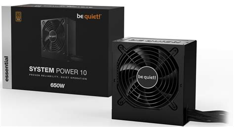 Be Quiet System Power W Plus Bronze Zasilacz Niskie Ceny I