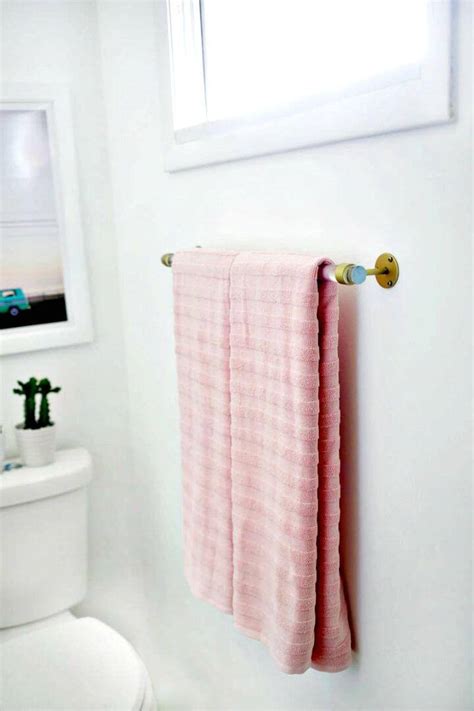 50 Diy Towel Rack Ideas To Save Money And Diy At Home