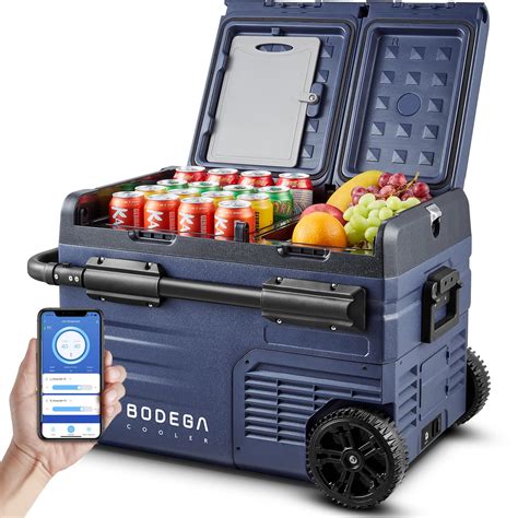 BODEGA 12 Volt Car Refrigerator RV Electric Cooler Car Fridge Dual