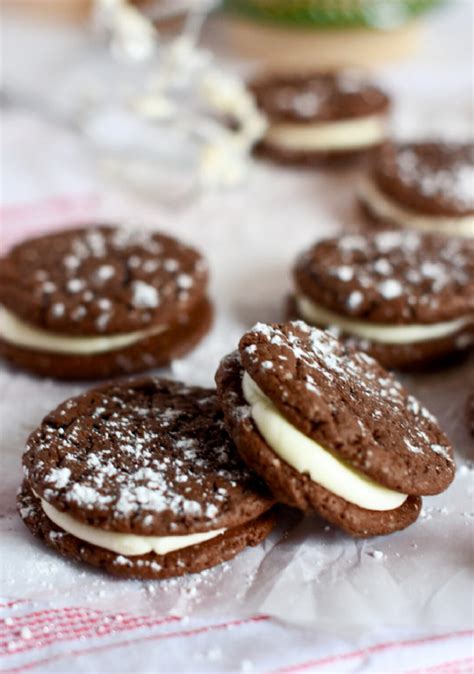 Quick Chocolate Fudge Sandwich Cookies Kitchen Divas