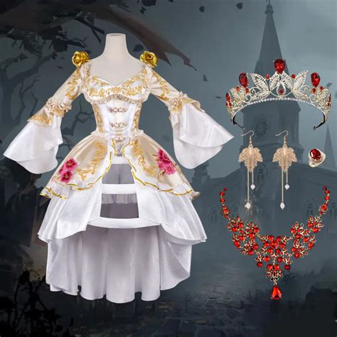 Traje Da Rainha Sangrenta Identidade V Cosplay Mary Para O Natal