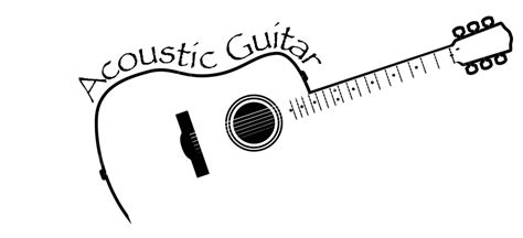 Guitarra Ac Stica Copia Espacio Ilustraciones Dibujo Guitarra Vector