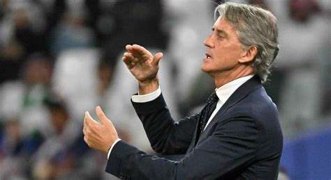 Mancini Fuori Dalla Coppa D Asia Lascia Il Campo Prima Del Rigore