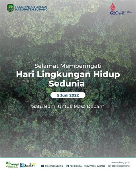 Selamat Memperingati Hari Lingkungan Hidup Sedunia