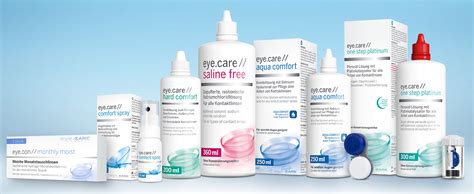 Eye care Hard Comfort Kontaktlinsen Flüssigkeit für alle harten