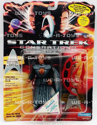 Star Trek Generations Lursa Action Figure Playmates 1994 #6929 NRFP ...