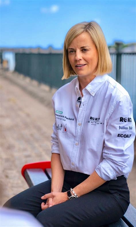 Susie Wolff Susie Wolff Hewlett Packard Logo Corporate Uniforms