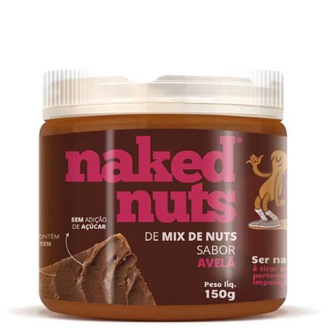 Pasta de Mix de Nuts sabor Avelã 150g Naked Nuts UniNatural