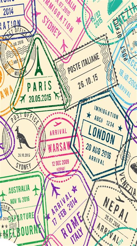 Passport Stamps Travel Artofit