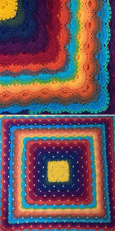 Beautiful Virus Crochet Blanket Ideas - Pattern Center