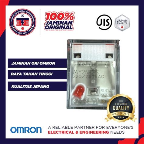 Jual Relay Omron Kaki Amper My N Gs V Ac Shopee Indonesia