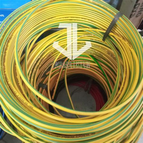 Jual KABEL GROUDING NYA 6MM METERAN KUNING HIJAU Shopee Indonesia