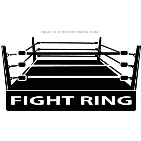 Boxing Ring Vector