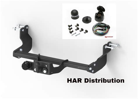 TOW BAR For FORD TRANSIT CUSTOM SWB LWB 2012 To 2023 Models FLANGE BALL