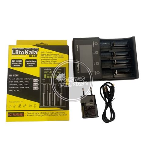 Jual Charger Battery Baterai Batrei Cell Liitokala Lii M S