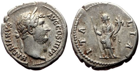 Biddr Numismad Auction Lot Hadrian Ar Denarius