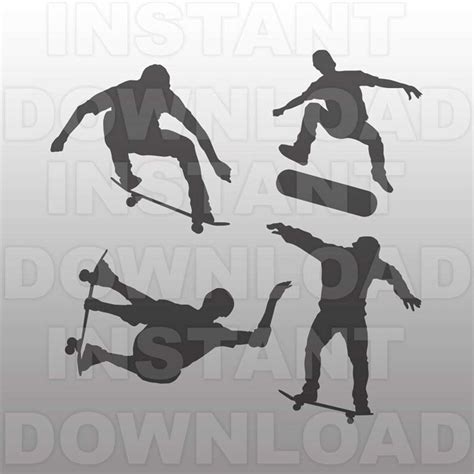 Skateboarders Svg File Skateboarding Svg Skateboard Svg Vec Inspire