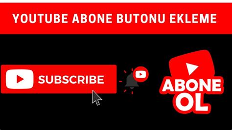 YOUTUBE ABONE OL BUTONU EKLEME 2020 YouTube