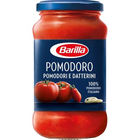 Barilla Sugo Al Pomodoro E Datterini Per Condimento Gr