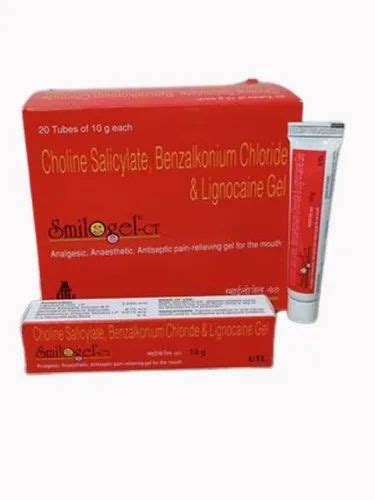 Choline Salicylate Benzalkonium Chloride Lignocaine Gel For Anti