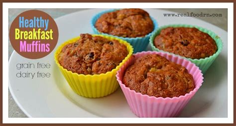 Healthy Breakfast Muffins (dairy-free, grain-free) | Real Food RN