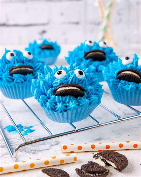 Krümelmonster Muffins Rezept I monstermäßig gut